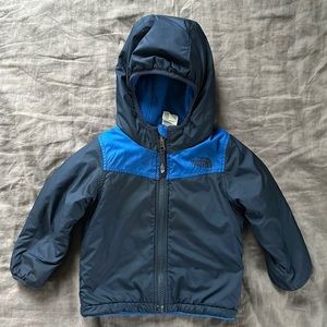 Kids reversible north face jacket